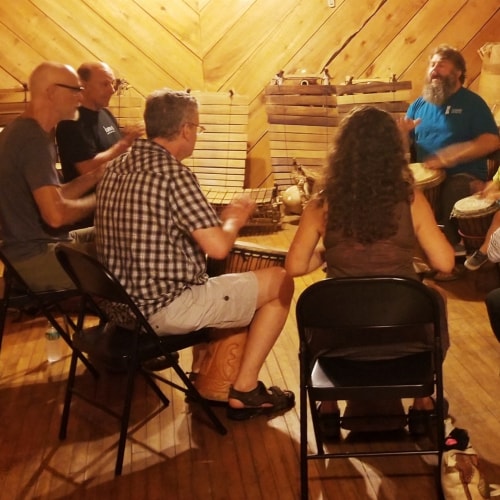 Griffin Brady - Introduction to African Drumming - Music Workshop - Buffalo Music Club