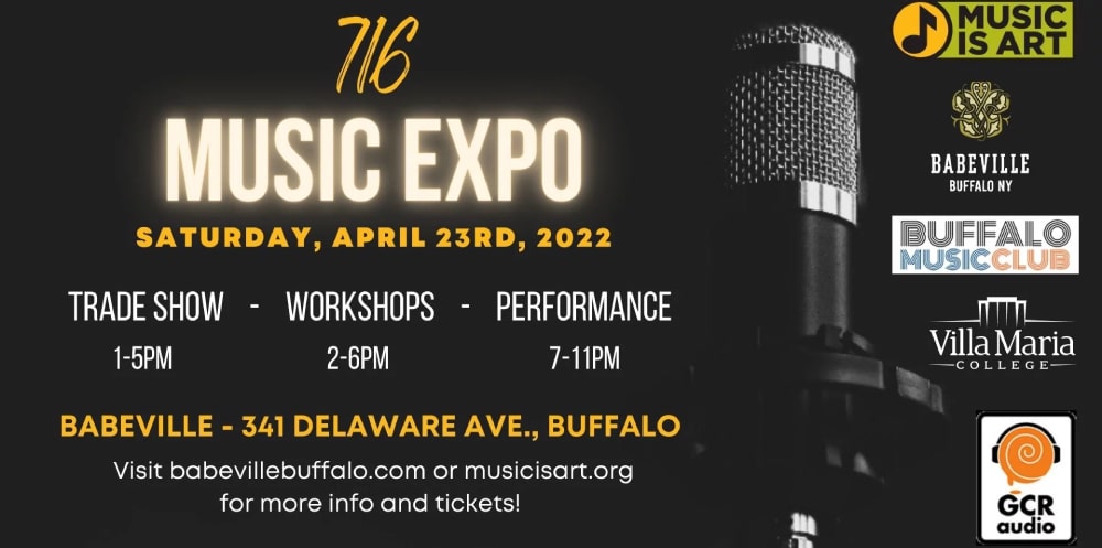 716 Music Expo 2022 - Music Is Art - Babeville - Buffalo Music Club