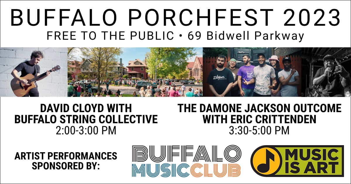 Buffalo Porchfest 2023 - Buffalo Music Club