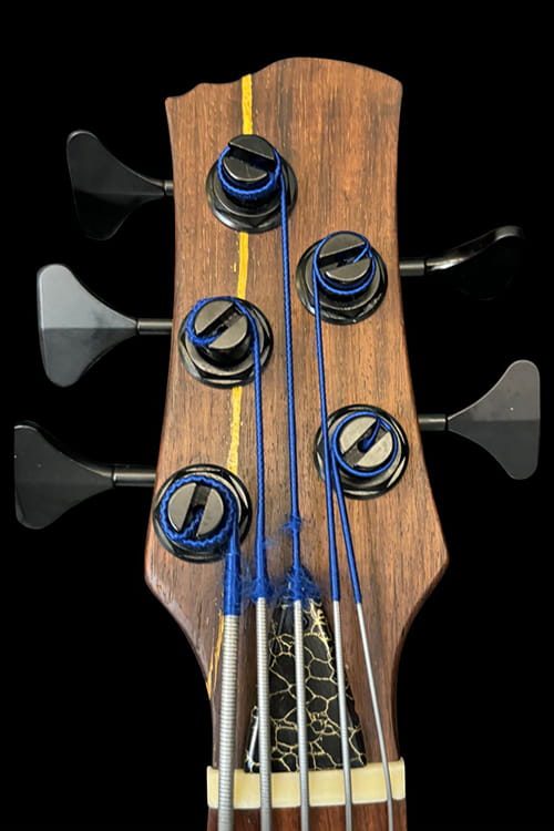 Craig Gordon Guitars - Custom Made Guitar - Double-neck Electric Bass and Guitar - Model #DNBG-56 - Roberto-Venn 50th Anniversary - Buffalo Music Club