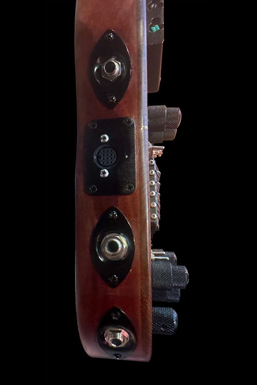 Craig Gordon Guitars - Custom Made Guitar - Double-neck Electric Bass and Guitar - Model #DNBG-56 - Roberto-Venn 50th Anniversary - Buffalo Music Club