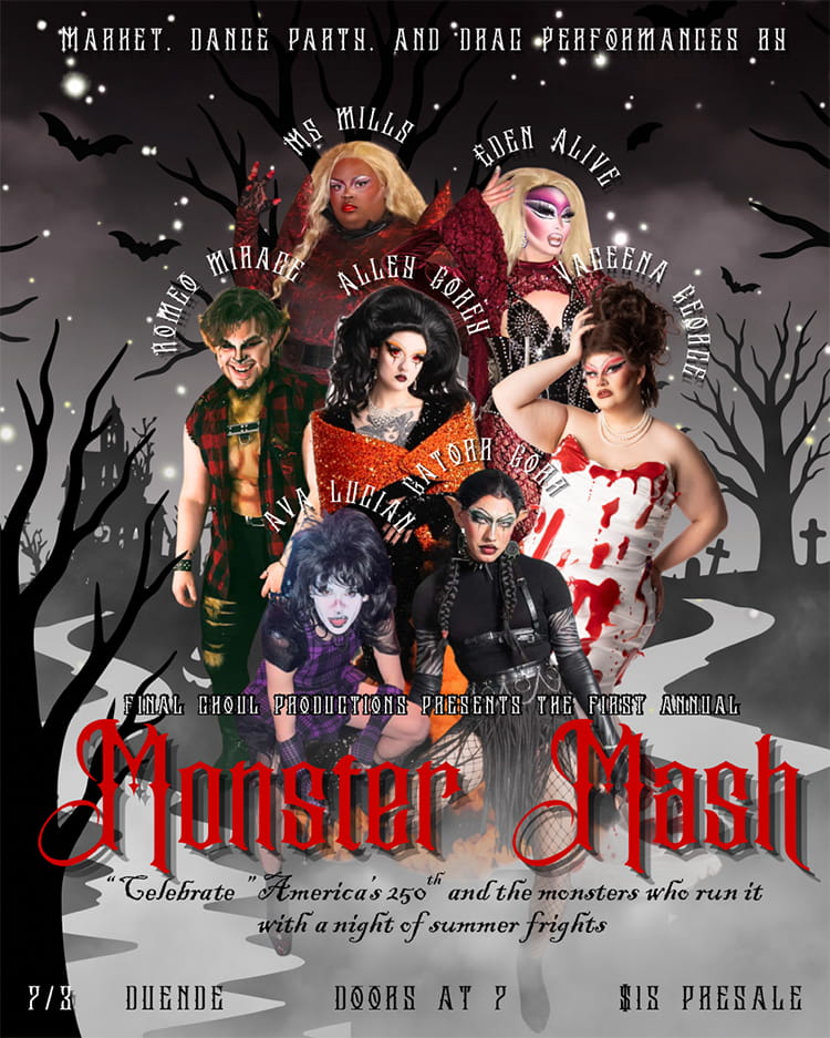 Monster Mash at Duende - Friday, July 3, 2026 - Buffalo Music Club